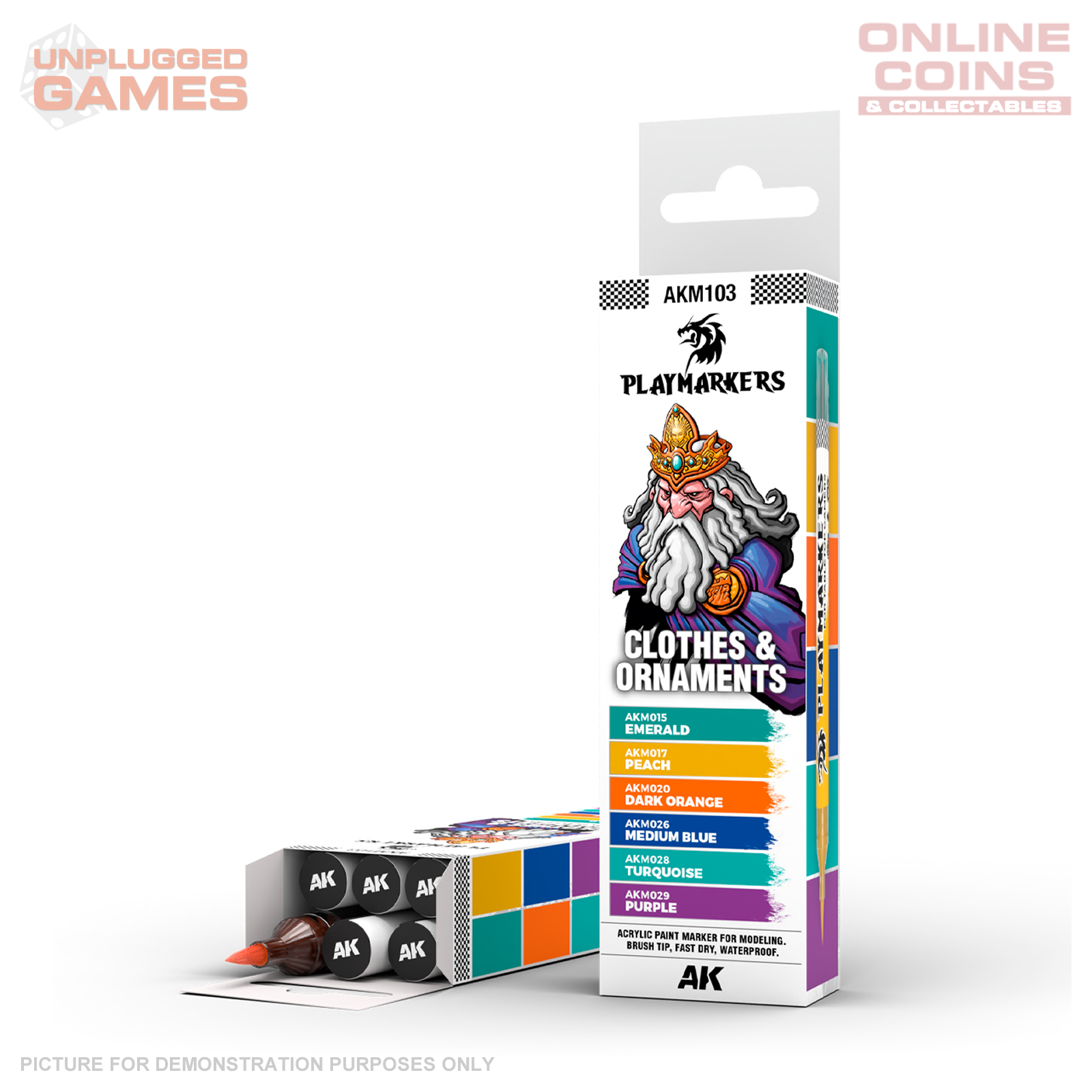 AK Interactive - Playmarkers - Sets - CLOTHES & ORNAMENTS